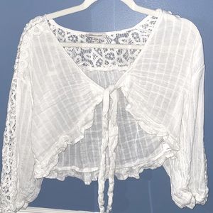 American eagle tied top